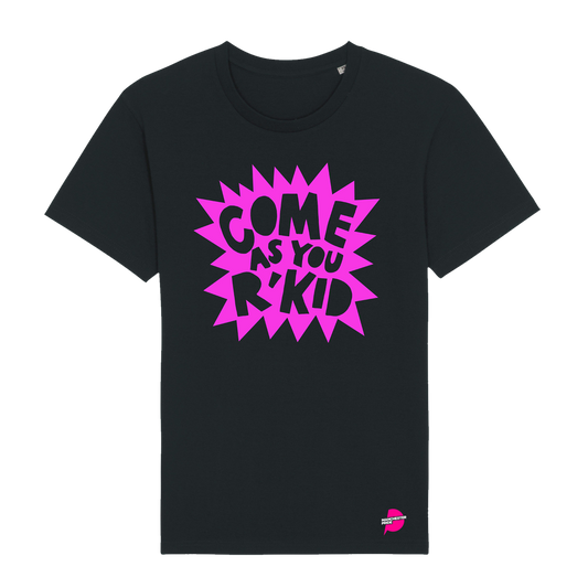 Come As You R'Kid Tee - Black